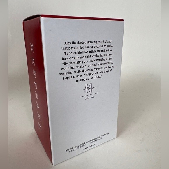 2022 Hallmark Marvel Spider Man 60th Anniversary Ornament - Picture 2 of 4